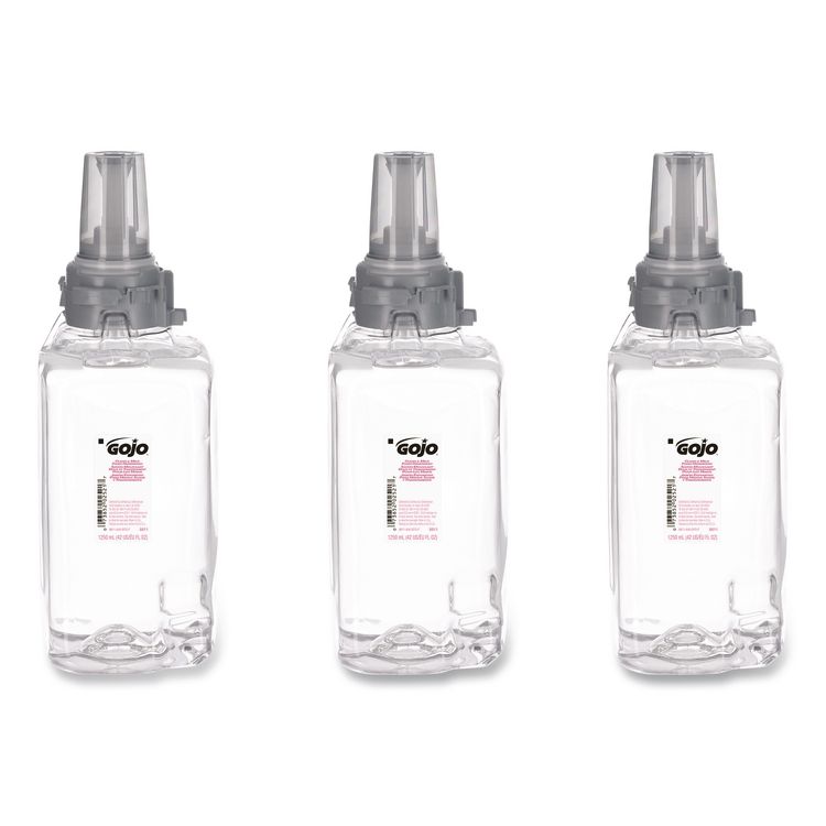 Clear and Mild Foam Handwash Refill, For ADX-12 Dispenser, Fragrance-Free, 1,250 mL (Each)