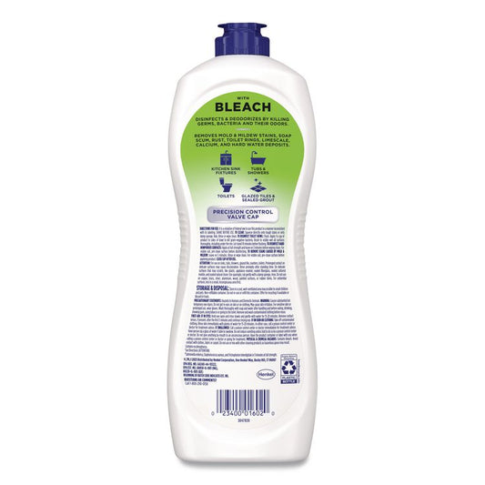 Antibacterial Surface Cleanser with Bleach, 24 oz Bottle, 8/Carton