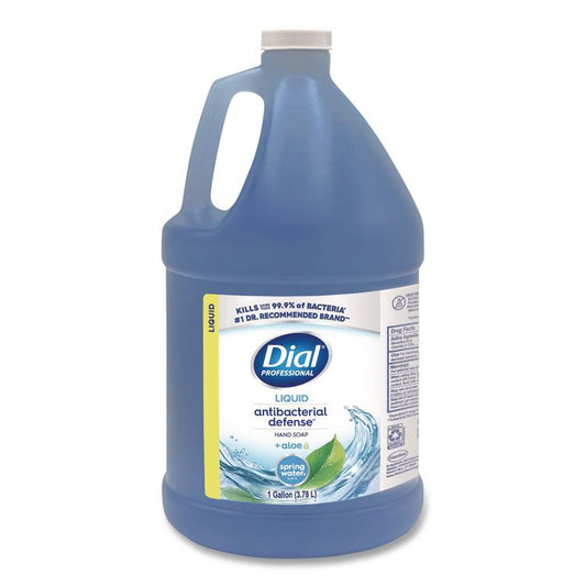 Antibacterial Defense Liquid Hand Soap, Spring Water Scent, 1 gal (Each)
