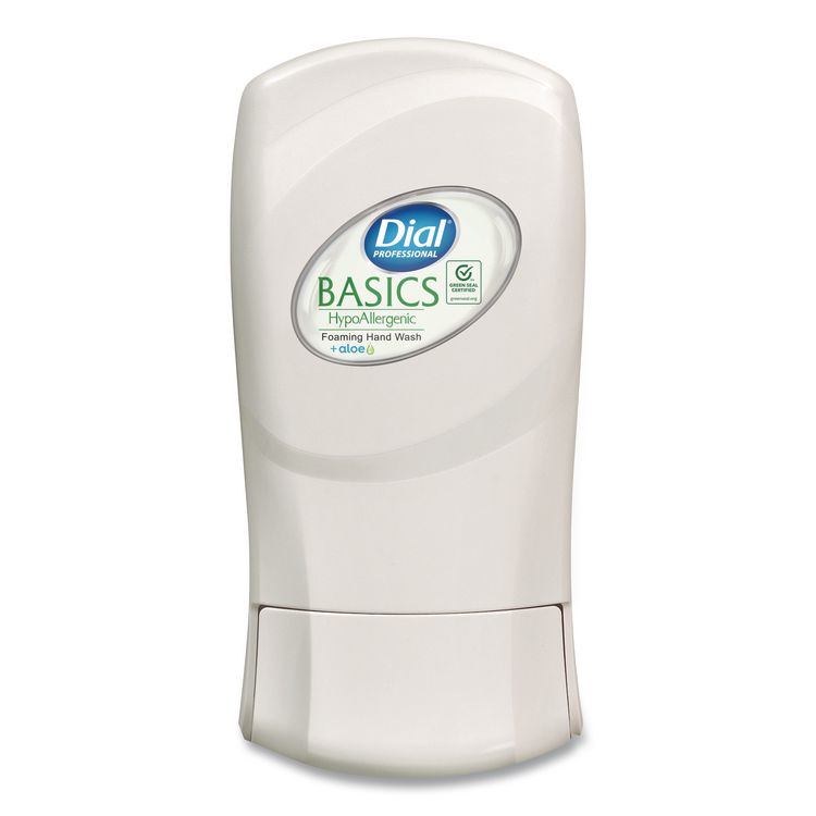 Basics Hypoallergenic Foaming Hand Wash Refill for FIT Manual Dispenser, Fresh Floral Scent, 1.2 L, 3/Carton
