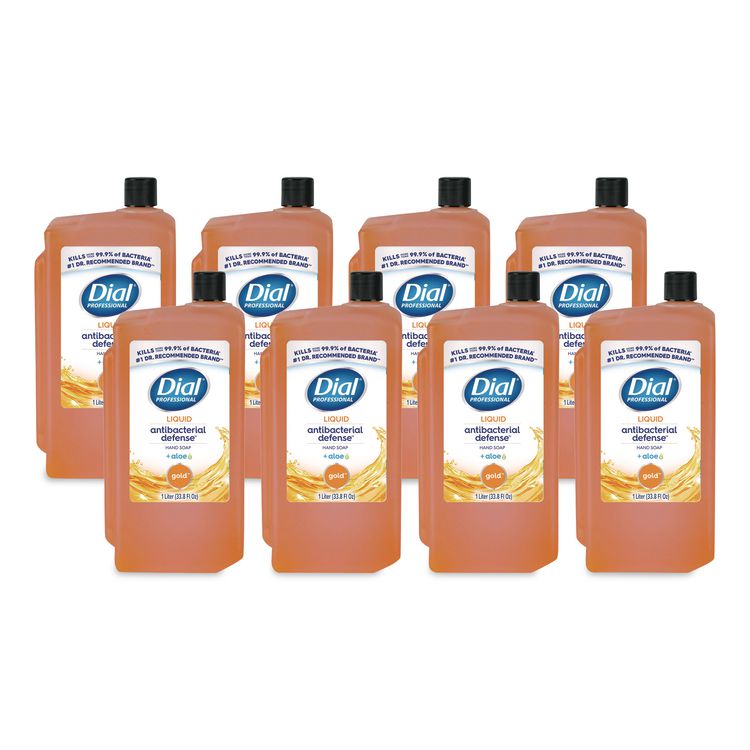 Antibacterial Defense Gold Liquid Hand Soap, 1 L (Each)