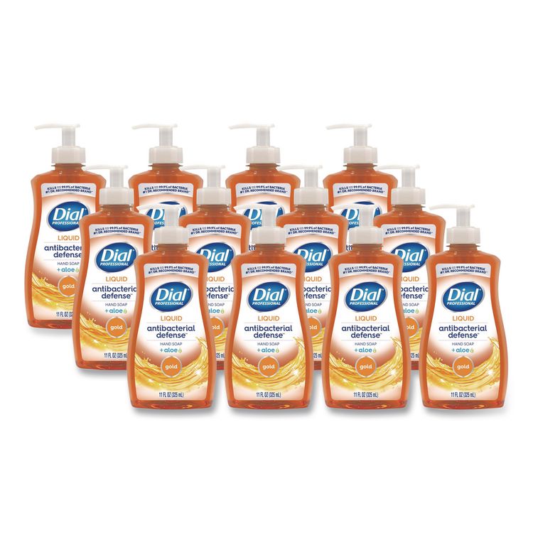 Antibacterial Defense Gold Hand Soap, Original Scent, 11 oz Pump Bottle (Each)