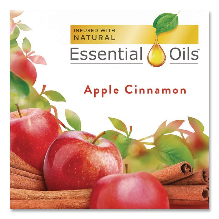 Scented Oil Refill, 0.67 oz, Apple Cinnamon Medley, 2/Pack, 6 Packs/Carton