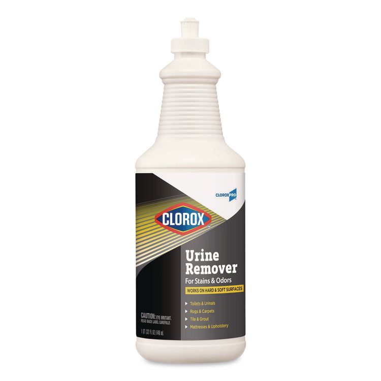 CloroxPro Urine Remover for Stains and Odors, Clean Floral Scent, 32 oz Pull-Top Bottle (Each)