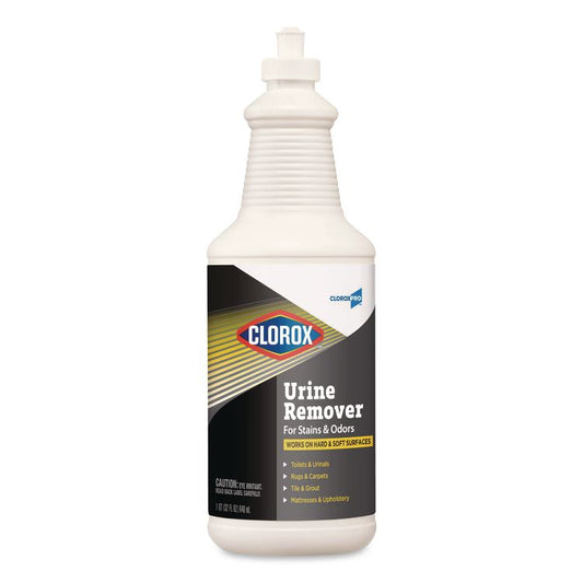 CloroxPro Urine Remover for Stains and Odors, Clean Floral Scent, 32 oz Pull-Top Bottle (Each)