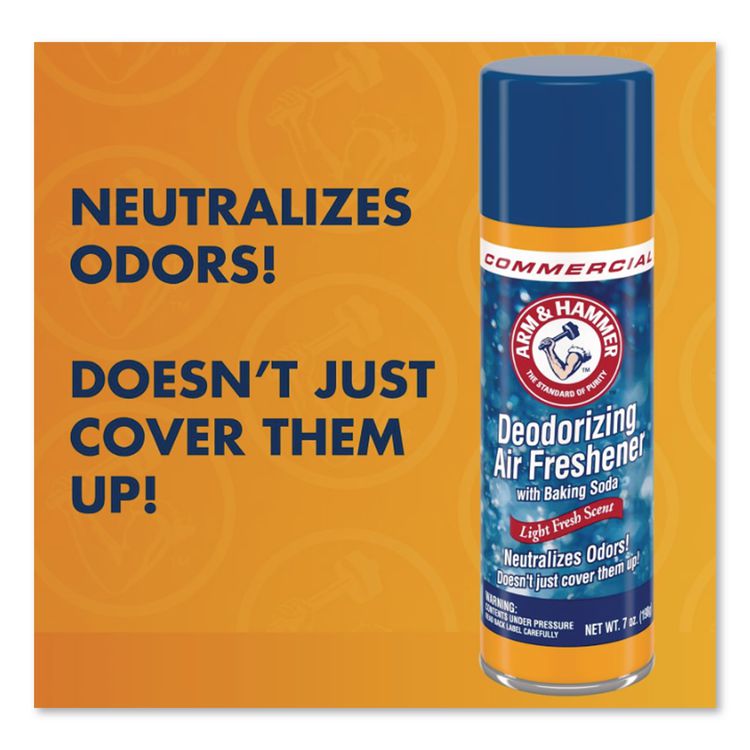 Baking Soda Air Freshener, Light Fresh, 7 oz Aerosol Spray