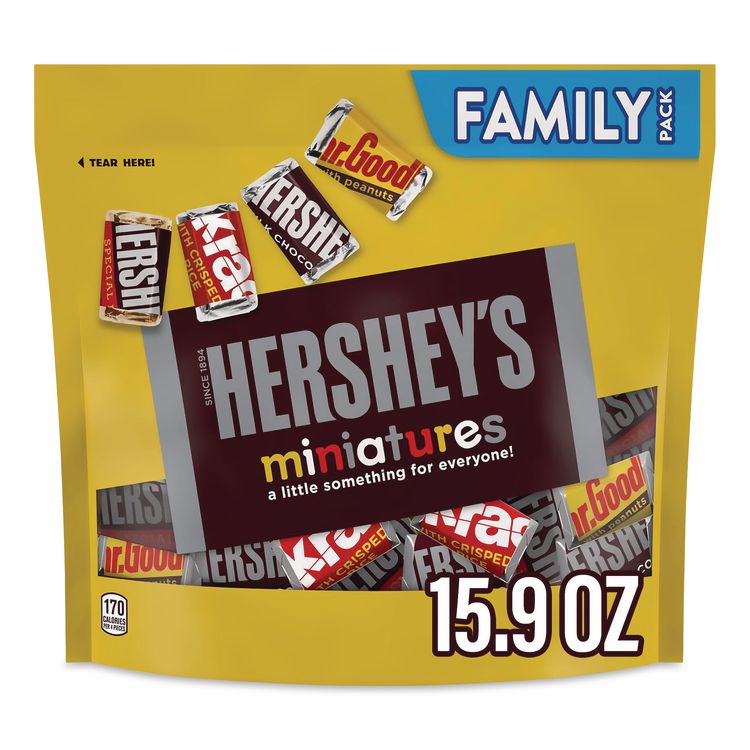 Miniatures Variety Family Pack, Assorted Chocolates, 15.9 oz Bag