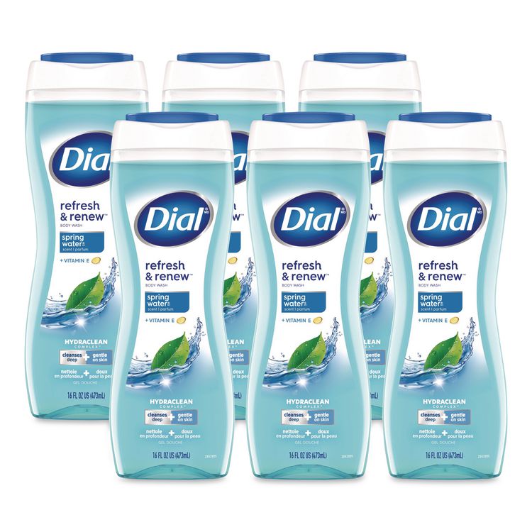 Body Wash, Spring Water Scent, 16 oz (Each)
