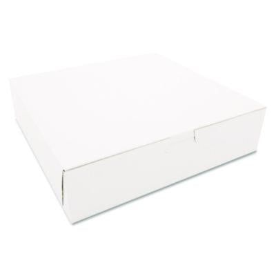 SCH0969 BOX,BAKERY,10X10X2.5,WH