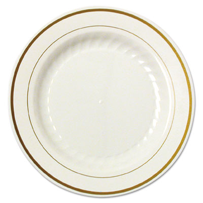 WNAMP6IPREM PLATE,DINNER,6",IVY/GD