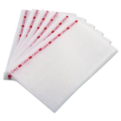 CHI8242 TOWEL,150/CS,RD STRPE