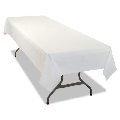TBL549WHCT TABLECOVER,54"X108",WH