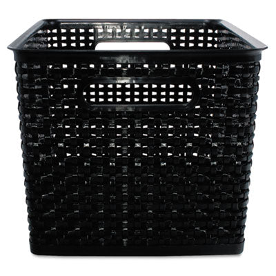 AVT40328 BIN,PLSTC WVE,LGE,2/PK,BK