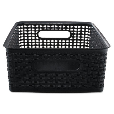 AVT40327 BIN,PLSTC WVE,MED,2/PK,BK