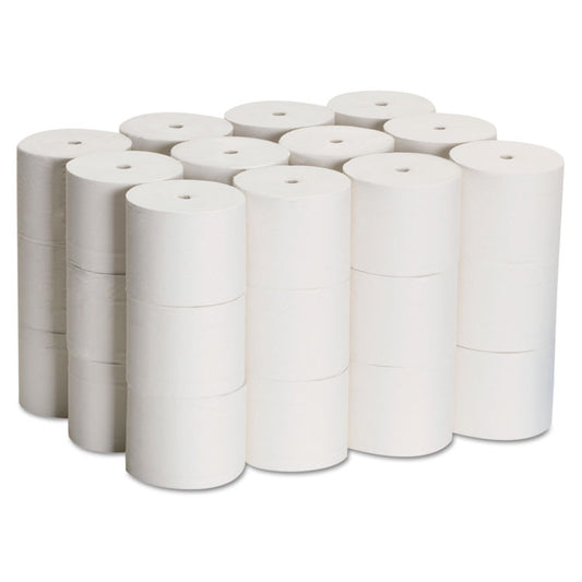 Compact Coreless Bath Tissue, Septic Safe, 2-Ply, White, 1,000 Sheets/Roll, 36 Rolls/Carton