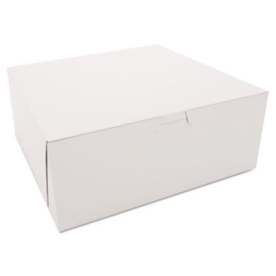 SCH0973 BOX,BAKERY,10X10X4,WH