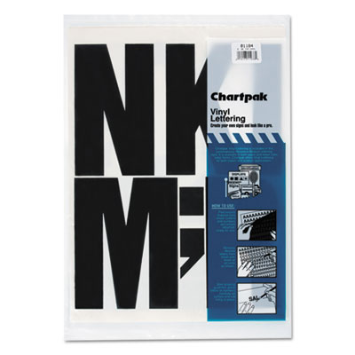 CHA01184 LETTERS,VNYL,HLVCTA,6",BK