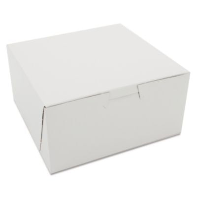 SCH0905 BOX,BKRY,LCK,CNR,6X6X3,WH