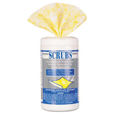 ITW91930 WIPES,CLEANER,SS,YL