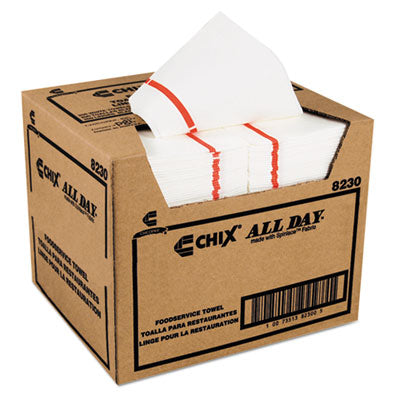 CHI8230 WIPES,CHIX,WH/RD STP