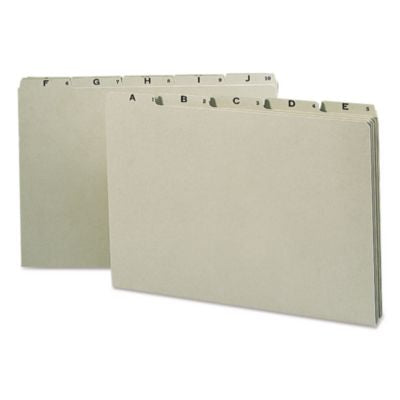 SMD52376 GUIDE,PLAIN TAB,A-Z,LGL25