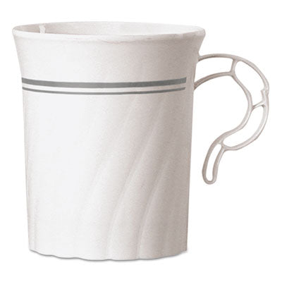 WNACWM8192WSLVR CUP,COFFEE,PLAS,8OZ,SV