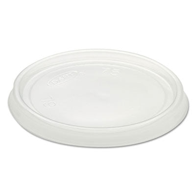 DCC6CLR LID,CUP,6OZ,10/100,CLR