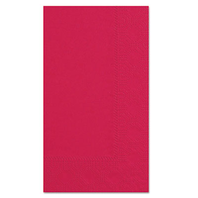 HFM180511 NAPKINS,2 PLY,15X17,RD