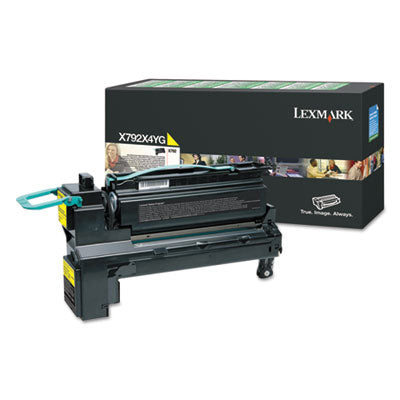 LEXX792X4YG TONER,X792,TAA,XHY,RTN,YL