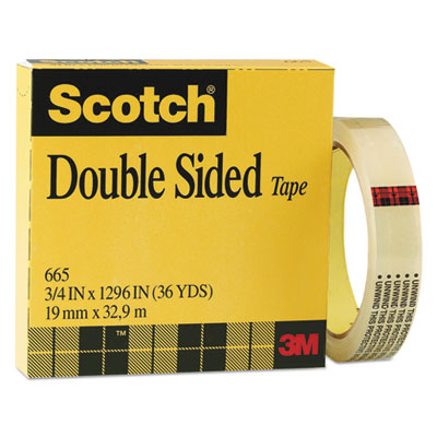 MMM665341296 TAPE,DBL COAT,3/4"X36YD