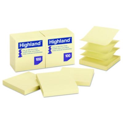 MMM6549PUY NOTE,3X3, POP UP,YW