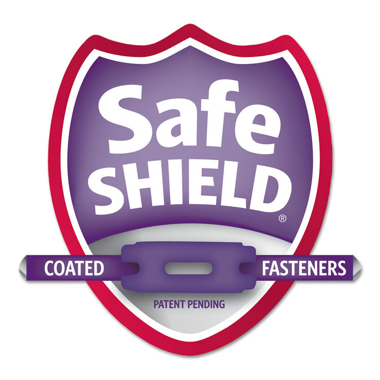 End Tab Pressboard Classification Folders, Expands 2", 2 Dividers, 6 SafeSHIELD Fasteners, Letter Size, Bright Red, 10/Box
