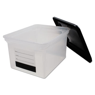 AVT55802 FILE,TUB,W/LID/LABEL,CLR
