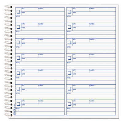 TOP44165 FORM,VOICE MSG LOG,WE