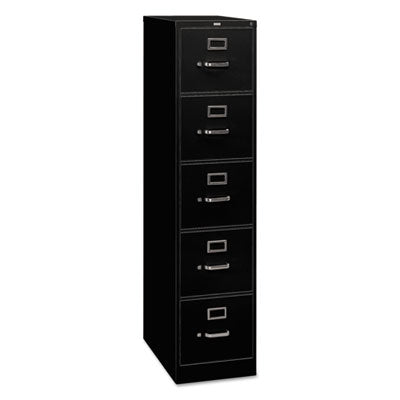 HON315PP FILE,5DRW,LTR,VERT,LK,BK