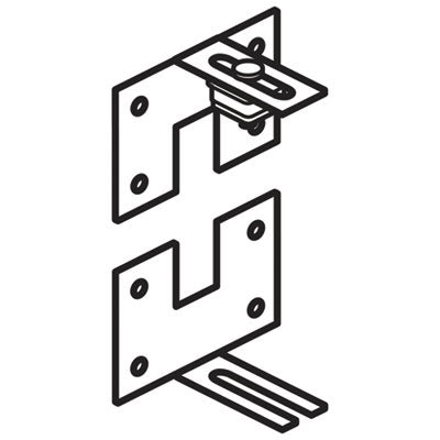 BSXPWB1GY CONNECTOR,WALL,GY