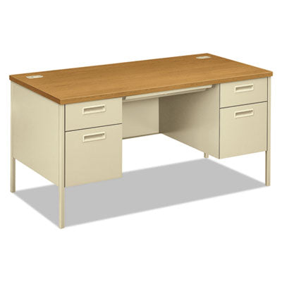 HONP3262CL DESK,DBLPED,60",HARVEST