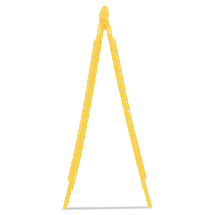 "Caution Wet Floor" Sign, 11 x 12 x 25, Yellow