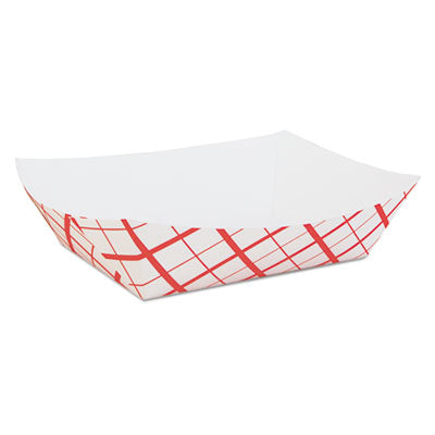 SCH0429 TRAY,FOOD,PPR,5LB,CHK,RD