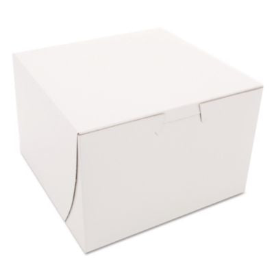 SCH0909 BOX,BAKERY,6X6X4,WH,250
