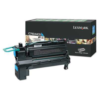 LEXC792A4CG TONER,C79X,STD,RTN,TAA,CN