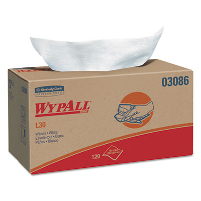 KCC03086 WIPES,WYPALL L30,GP,WH