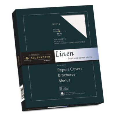 SOUZ550CK PAPER,LINEN,100 SH/BX,WE