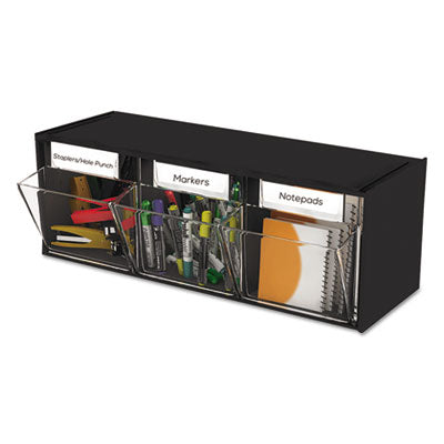 DEF20304OP BIN,3 POCKET,BK