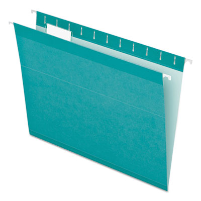 PFX415215AQU FOLDER,HANG,LTR,25/BX,AQA