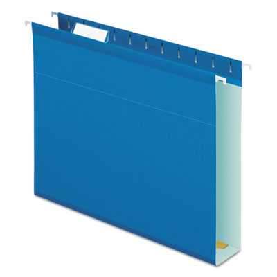 PFX4152X2BLU FOLDER,BX BOTM,2"CAP,BE