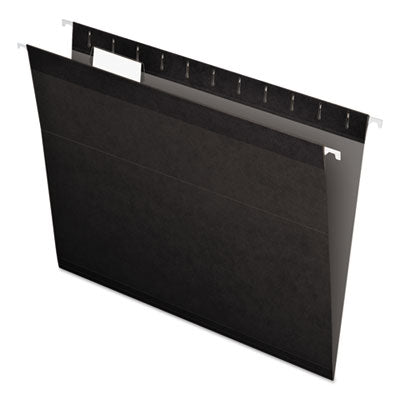 PFX415215BLA FOLDER,HANG,LTR,25/BX,BK