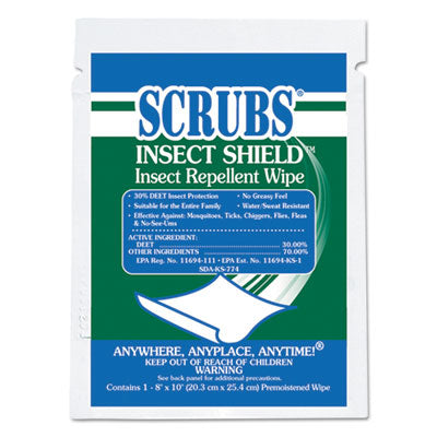 ITW91401 WIPES,INSCT REPEL,100/CS