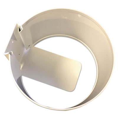 DEL1012U12 HOLDER,METAL,WAL MOUNT,WH