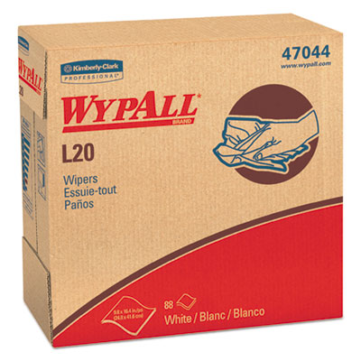 KCC47044 WIPES,G-PUR,4PLY,WH,10/88